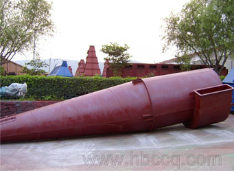 上海某軍工企業(yè)機加工銅屑分離用旋風除塵器安裝完畢 上海某軍工企業(yè)機加工銅屑分離用旋風除塵器安裝完畢