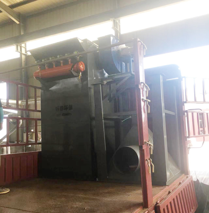 山東濟(jì)南長青區(qū)拋丸機MC-64布袋除塵器發(fā)貨