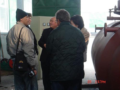 2017年12月底老撾客商來(lái)廠參觀考察 2017年12月底老撾客商來(lái)廠參觀考察