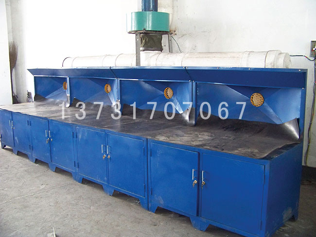 天津金屬制品廠王經理定購的打磨臺和布袋除塵器已發(fā)貨 天津金屬制品廠王經理定購的打磨臺和布袋除塵器已發(fā)貨